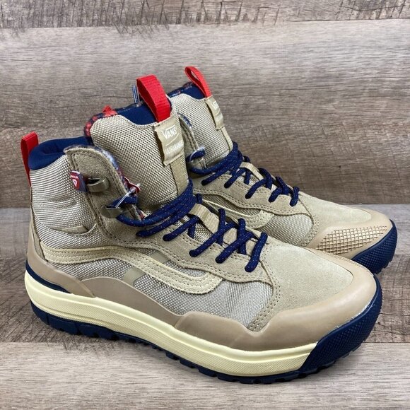 VANS UltraRange Exo Hi MTE-2 Boots Shoes Taos Taupe Mens 8.5 Womens 10 NEW